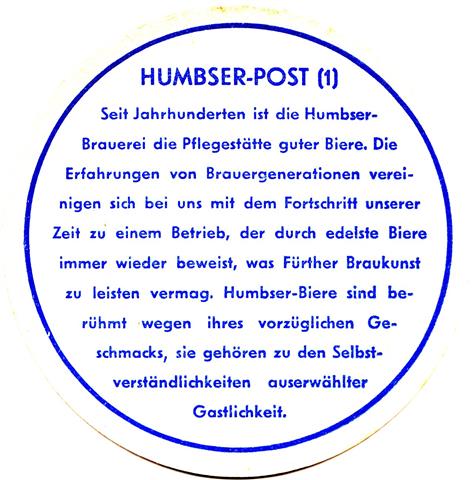 f�rth f�-by humbser post 1b (rund215-humbser post 1-blau)